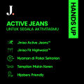 JINISO - Highwaist Cargo Loose Jeans 405 HANDS UP. 