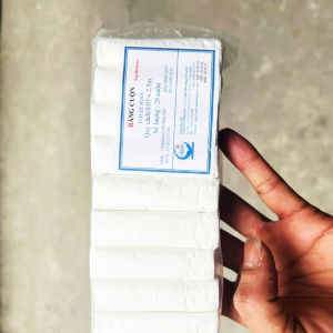 Gạc cuộn y tế tiệt trùng 0.07 x 2.5m – Băng gạc đa năng cho phòng khám bệnh viện