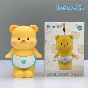 JMAX BEAR-A1 ลำโพงบลูทูธไร้สายน้องหมี Speaker Bluetooth เสียงดี น่ารัก รับประกัน 1 ปี