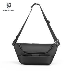[HOT] Kingsons KS3 Tech Sling Bag-Men Crossbody Bag Chest Bag Fashion Tablet Bag- Flexibility Hiking