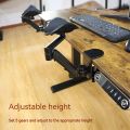 Mxtark Adjustable Computer Arm Rest For Desk Arm Support Wrist Universal Clamp-on Adjustable Ergonomic Armrest. 