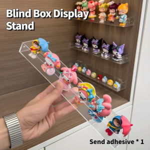 New Sanrio Blind Box Hello Kitty Kuromi Dolls Figures Toy Shark Cat Joint Desktop Ornaments Gifts