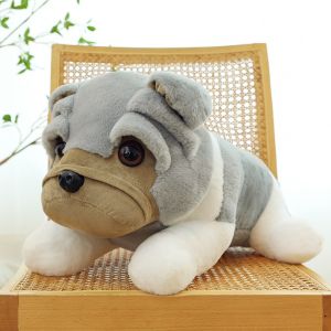 IPIE2 Nằm Đồ chơi nhồi bông chó Shar Pei Bông PP Mí mắt dày Gấu bông chó Shar Pei Đồ chơi thú nhồi bông Alpaca Thoải mái Đồ chơi nhồi bông hình động vật Quà sinh nhật