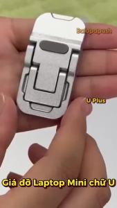 อาหารพร้อมทาน Giá đỡ máy tính xách tay bộ tản nhiệt treo nhỏ tấm làm mát máy tính vô hình miếng đệm giá đỡ gập nghiêng cao đế đệm nâng bàn สดใหม่