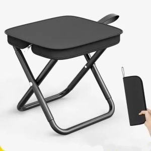 Foldable Outdoor Chair Portable Seat Camping Folding Chair Fishing Stool Zipper Stool Beach Travel