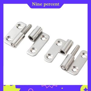 Nine percent Stainless Steel Thicken Detachable Hinge Removable High Quality Concealed Cabinet Round Hinge For Aluminum Doors Bathroom Door