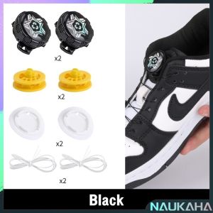 NAU.K No Tie Shoelaces Strong Lock Shoelaces for Sneakers Lazy Shoe Laces