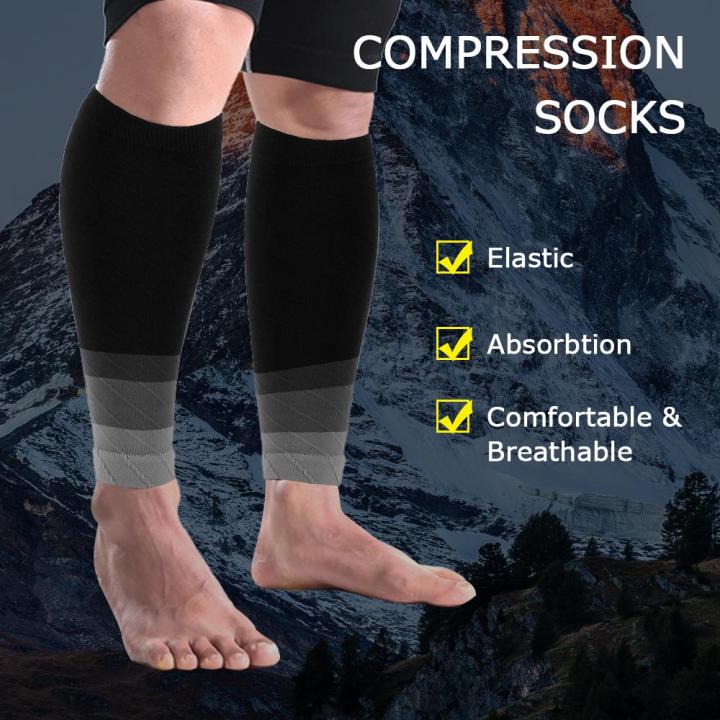 Mens Womens (S-XXL) Anti-Fatigue Compression Socks Varicose Vein Knee  Stockings
