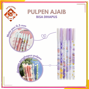 Pulpe Magic Karakter Lucu Pulpen Pena Bisa Dihapus