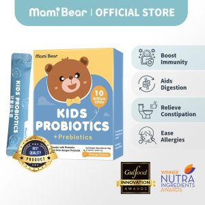 【MamiBear】Kids Probiotics (10 Billion CFUs) [小儿科医生推荐] Gut Health 儿童益生菌(KKM approved) 肠胃道健康 增强免疫力