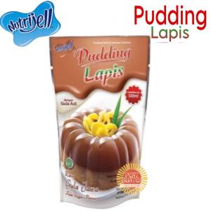 Nutrijell Nutrijel Bubuk Pudding Puding Lapis Gula Jawa
