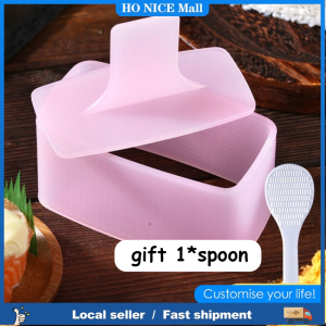 Rice Mould Musubi Molder Maker Rectangular Layer Mold Box Scoop Onigiri Meat Press Plate Mold Box LE