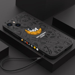 Case Motif Cute Astronot Realme C21 C21Y C25Y Casing Dove Hybrid Pelindung Kamera Premium Hitam