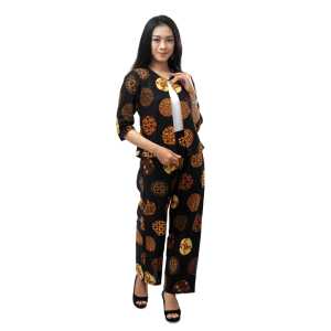 Setelan Batik Outer Kulot Dapat 1 Set - Produk Terbatas By Batik Dua Putri Pekalongan