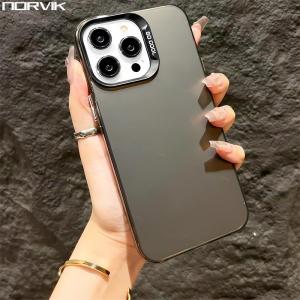 NORVIK Luxury Metallic Aurora Skin Phone Case IMD Hard Back Cover Soft Edge All Inclusive Shockproof Protection Casing for Xiaomi Mi 13 13T 12 12T 12X 11 Lite 5G NE Redmi Note 12 12S 11 11S POCO X5 X3 M4 M3 F5 F4 F3 GT Pro Plus 5G 4G New I47-1