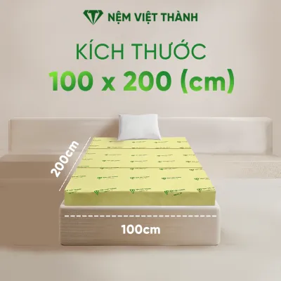 (Giao Hỏa Tốc HCM) Nệm Foam VITA Gấp 3 Việt Thành Thiết Kế Gấp Gọn Tiện Lợi Cao Su Kết Hợp Foam Cao Cấp Nâng Đỡ Đàn Hồi Êm Ái.