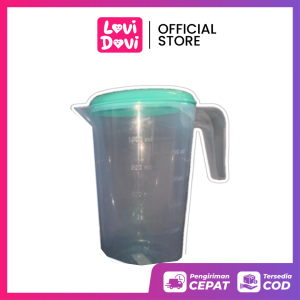 GELAS UKUR UKURAN 1 LITER TARANSPARAN SERBAGUNA / GELAS TAKAR PLASTIK FOOD GRADE 1000ML