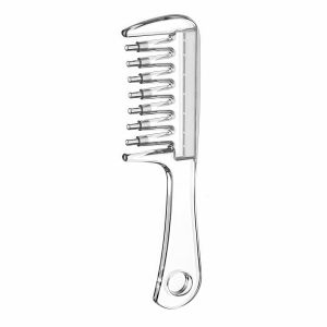 DORADO 7-Tooth Minoxidil Scalp Liquid Applicator Comb Ball Bearings Transparent Minoxidil Scalp Applicator Professional Precise Liquid Guiding Scalp Massager Comb Hair Care Tool
