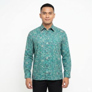 Exclusive Batik Long Sleeve (M Size) - 100% Genuine Handmade Batik - Hand-Stamped
