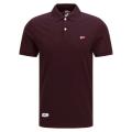 BAJUKAOSBANDUNG Kaos Kerah Pria Dewasa Distro Keren Polos Merah Hati. 