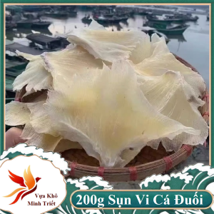 Vụn Vây Vi Cá Đuối Trắng Đẹp Thơm Mới- VỰA KHÔ MINH TRIẾT