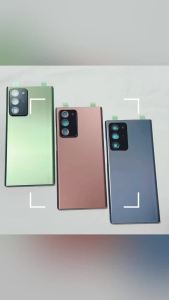 Vỏ thay thế mới cho Samsung Galaxy Note 20 Ultra nắp lưng pin kính lưng + keo dán ống kính camera