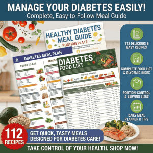 🥗Diabetic Healthy Diet Recipe Set Balanced Nutrition Meal Plans for Beginners 112 Home Cooking Ideas Diabetes Management Essentials
