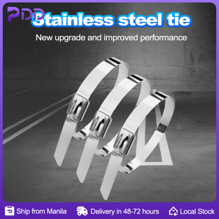304 Stainless Steel Strapping Band – 3/4" Wide, 0.03" Thick, 100ft Roll – Rust-Resistant For Outdoor Bundling & Securing