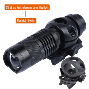 WADSN Q5 ไฟฉาย LED ไฟหมวกกันน็อกป้องกันการระเบิดสวมผู้ถือแสงไฟฉายไฟฉายป้องกันการระเบิดไฟฉายยุทธวิธีแสงที่แข็งแกร่ง Strategy Flashlight