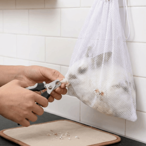 OUTOPEN Adjustable Rabbit Nail Trimming Bag Bite Restraint Scratch-Proof Small Pet Grooming Washing Bag Multi-purpose Mesh Rabbit Restraint Bag Bath