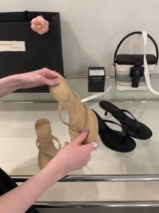 Eilyken Fashion Round Clip Toe Thin Low Heels Women Slippers Outdoor Casual Sandals 2026 New Summer Flip Flops Shoes2026