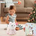 Walking Cat Toys for Kids with Leash, Plush Toy Cat That Walks and Meows, Interactive Cat Toy for Kids Aged 3-7, Best Birthday, Children's Day for Girls and Boys. 