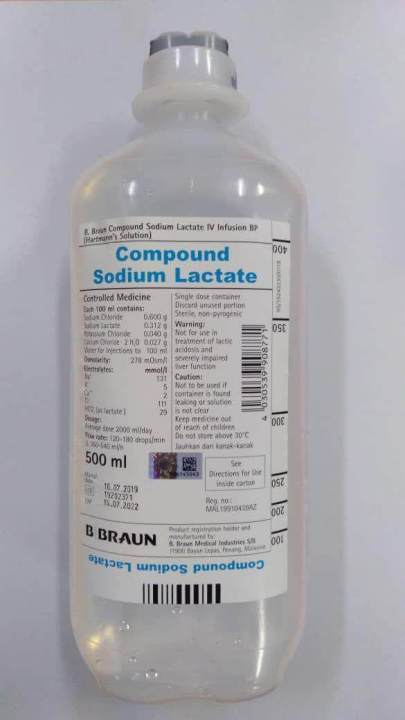 Hartmann's compound sodium lactate