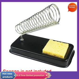 Graceful Metal Iron Solid Base Soldering Iron Bracket Stand Portable for Electrical Work