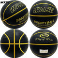 WADE Original Basketball Ball Size 7 Bola Rubber ball for Outdoor Adult Training Ball  Kids Youth Student Ball With Free Pin、Net、Pump、Bag（WD-776QH003). 