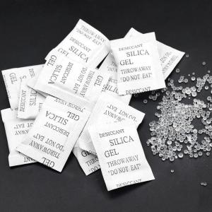 50/100/200Packs 1g Silica Gel Desiccant Transparent Silicone Desiccant Small Package Dehumidifier Shoes Moisture-proof Agent