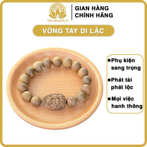 Vòng tay trầm hương mix charm tốc đeo tay cặp đôi nam nữ nhà Trầm Hương Hà Xá