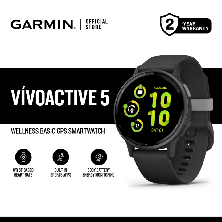 Garmin vívoactive 5, Wellness Basic GPS WiFi Smartwatch Lazada PH