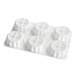 Silicon đa năng chén nướng cho bánh mousses bánh kẹo không dính dễ dàng phát hành máy rửa chén an toàn dụng cụ nhà bếp