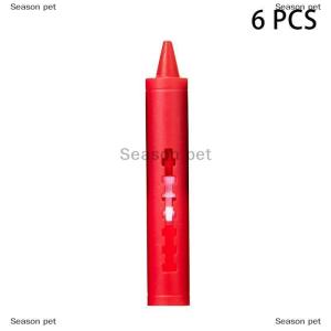 [COD] Season pet 6ชิ้นล้างออกได้ดินสอสีภาพวาดที่มีสีสันในอ่างทำความสะอาดง่ายเด็กสีเทียนศิลปะที่มีสีสันตลกกราฟฟิตีห้องน้ำดินสอสี