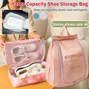 Large Capacity Shoe Storage Bag Portable Folding Shoe Bag Waterproof Dustproof Outdoor Travel Shoe Organizer