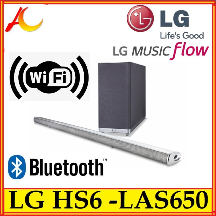 LG Music Flow HS6 Wireless Soundbar (LAS650M) Lazada - Main Image