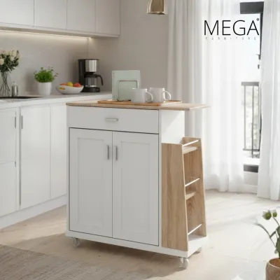 Leifwood Kitchen Island Cabinet