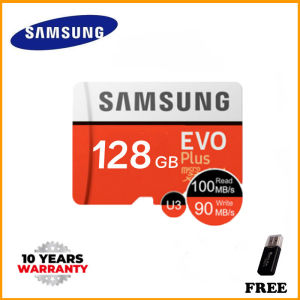 100% Original (Free Card Reader) (Free Shipping) SAMSUNG-tarjeta De Memoria EVO Plus Original Clase 10 MicroSD TF C10128GB 256GB 512GB 1024GB 1TB 2000GB