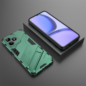 Casing For Realme C67 C51 C53 C55 Note 50 RealmeNote50 NFC C 55 53 51 4G 5G 2023 Phone Case Armor Bracket Fashion Punk Hard Protection Back Cover