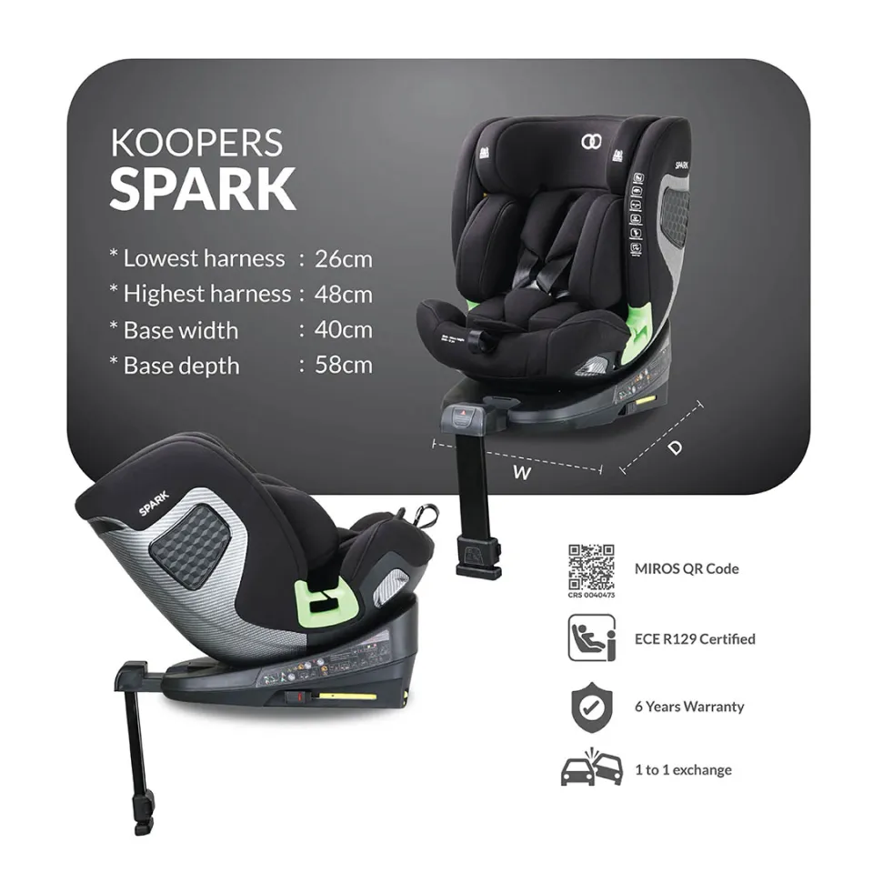 Koopers isofix best sale