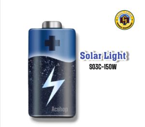 SO3-C 150W/250W/350W/500W SOLAR STREET LIGHTS 1P65 RATED FOR OUTDOOR LIGHT