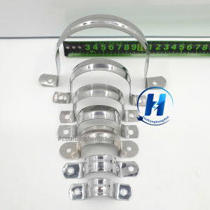 Móc Omega (Cùm) Phi 21 27 34 42 49 60 90 Đai Ôm Giữ Ống Inox