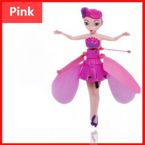 HOUGUO Mainan Anak Mainan Peri Terbang Sensor Karakter Mainan Peri Terbang Sensor Tangan Toys