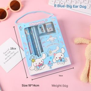 SG RumahHome® Birthday Party Goodie Bag Kuromi Stationary Set - Primary School Kids Back to School Childrens Day Birthday Gift-Hand Carrying